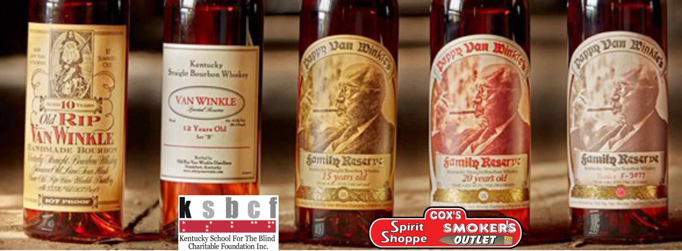 Pappy Van Winkle Raffle KSBCF